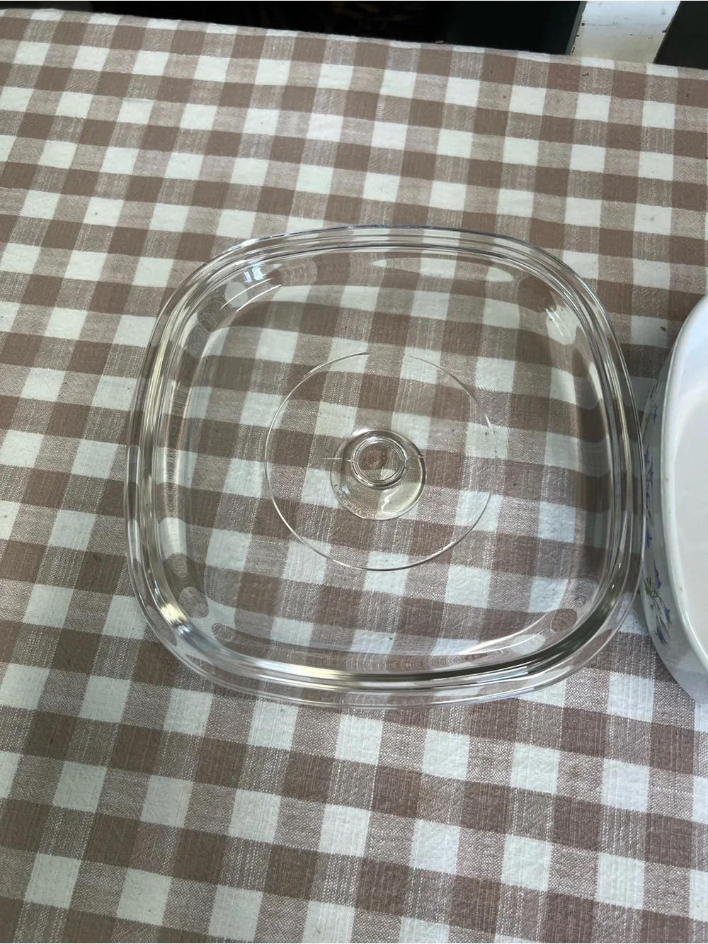 Vintage Corningware blue dusk casserole dish 2L glass lid cookware